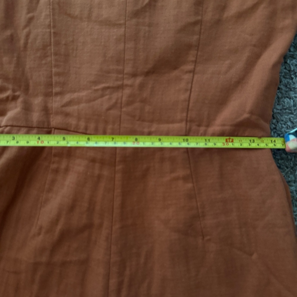 Steve Madden Terracotta Sleeveless Romper - Picture 5 of 6